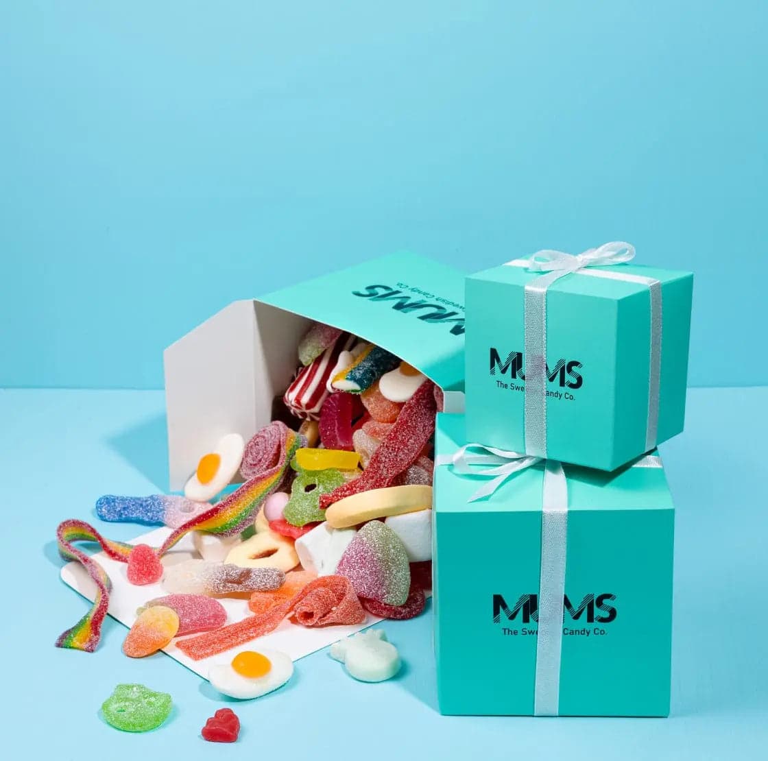 MUMS Swedish candy gift box packaging